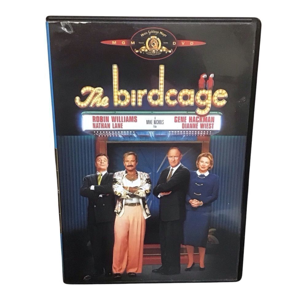 The Birdcage DVD Robin‎ Williams Gene Hackman - 5/$20